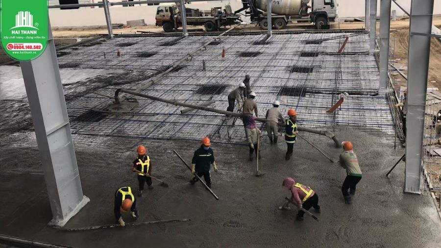Tip hạn chế xê dịch neo, thép trong thi công sàn cáp dự ứng lực